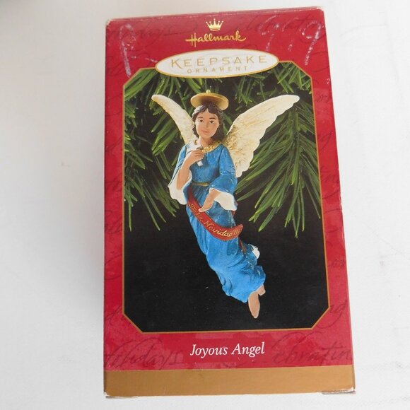 Hallmark Keepsake Religious Theme Ornament Lot Shepard Ange Jesus Loves Me Cameo - Picture 4 of 7